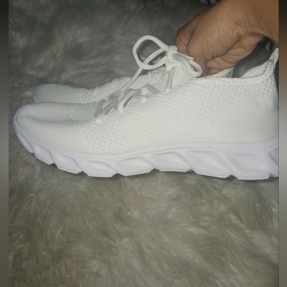 Men White breathable sneakers - Picture 10 of 15